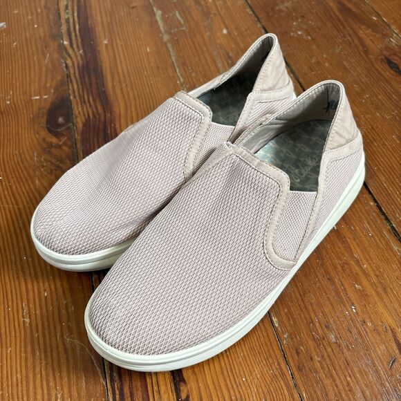 OLUKAI Kiihele Womens 7.5 Pink Fold Over Slip On Casual Shoes Sneakers - Picture 2 of 6